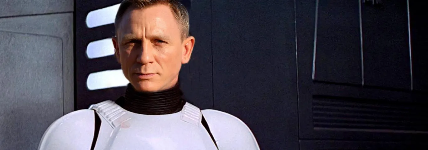 Daniel Craig Stormtrooper
