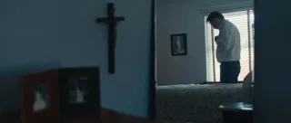 A scene from Ava Farrar's film, GARBAGE MAN.